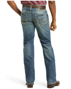 Ariat Men's M5 Ridgeline Medium Wash Slim Straight Jeans 9 Ariat Men's M5 Ridgeline Medium Wash Slim Straight Jeans -Aratt Clothing Shop 010C80 GR P2