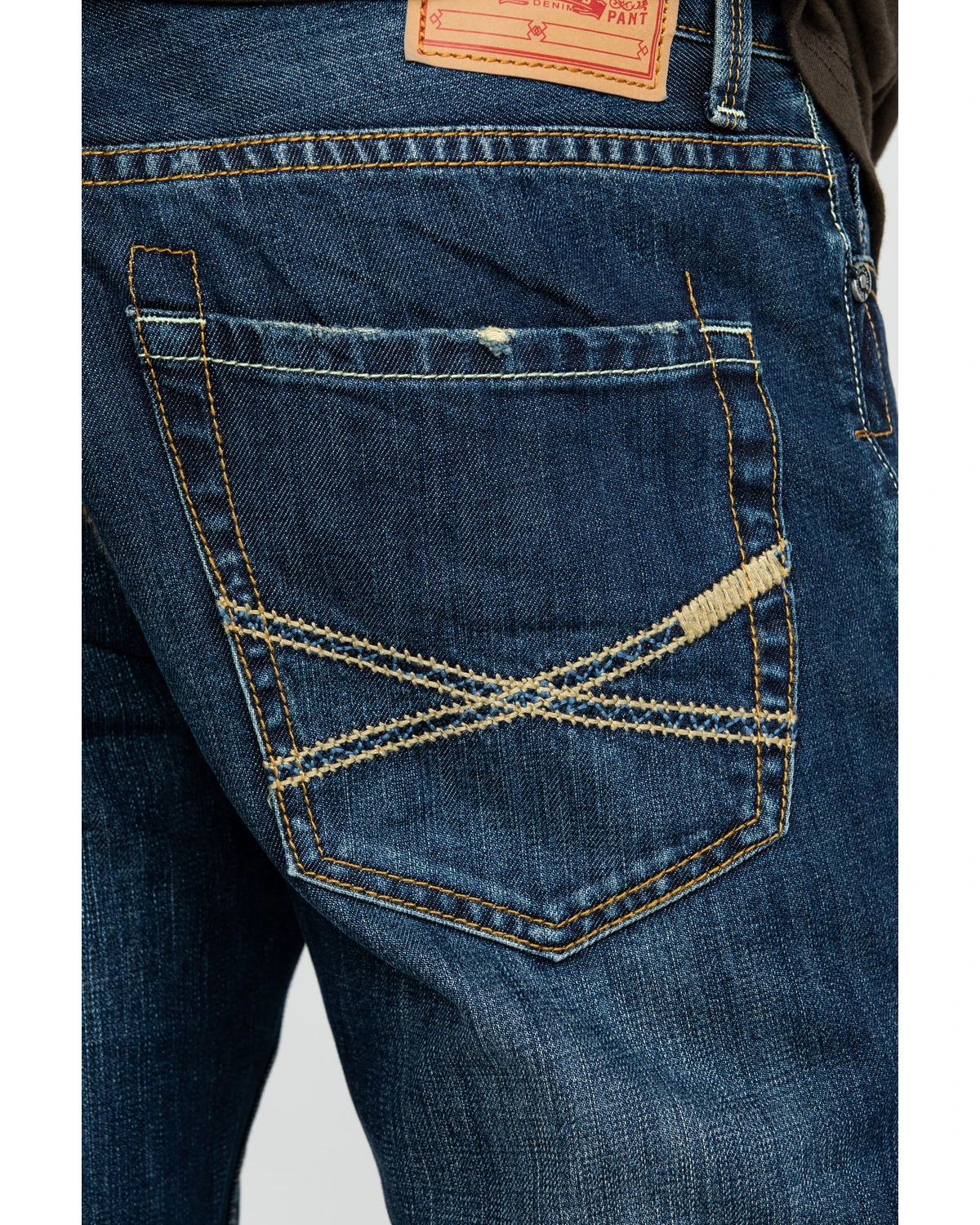 Stetson Rock Fit X Stitched Jeans 8 Stetson Rock Fit X Stitched Jeans - Image 6