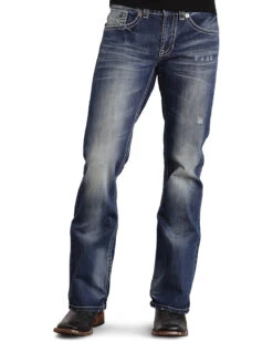 Stetson Rock Fit Bold X Stitched Jeans 7 Stetson Rock Fit Bold X Stitched Jeans -Aratt Clothing Shop 010D65 CU P2