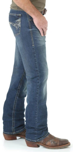 Wrangler 20X Men's Midland 42 Vintage Slim Bootcut Jeans -Aratt Clothing Shop 010J89 N9 D1
