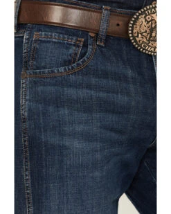 Wrangler Retro Men's Medium Wash Low Rise Relaxed Bootcut Jeans -Aratt Clothing Shop 010L51 88 P2