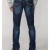 Stetson Men's Rock Fit Barbwire "X" Stitched Boot Jeans - Big & Tall -Aratt Clothing Shop 013739 CU P1