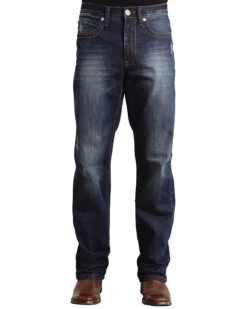 Stetson Modern Fit "V" Stitched Jeans - Big & Tall -Aratt Clothing Shop 013746 L7 P2