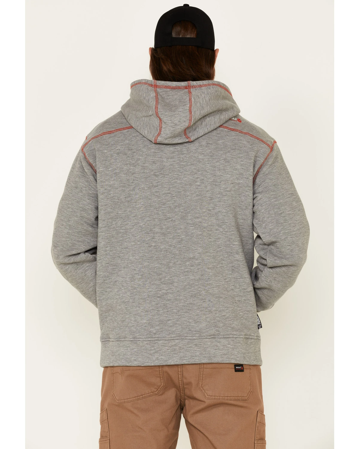 Ariat Men's Flame Resistant Polartec Hooded Work Sweatshirt 6 Ariat Men's Flame Resistant Polartec Hooded Work Sweatshirt - Image 4
