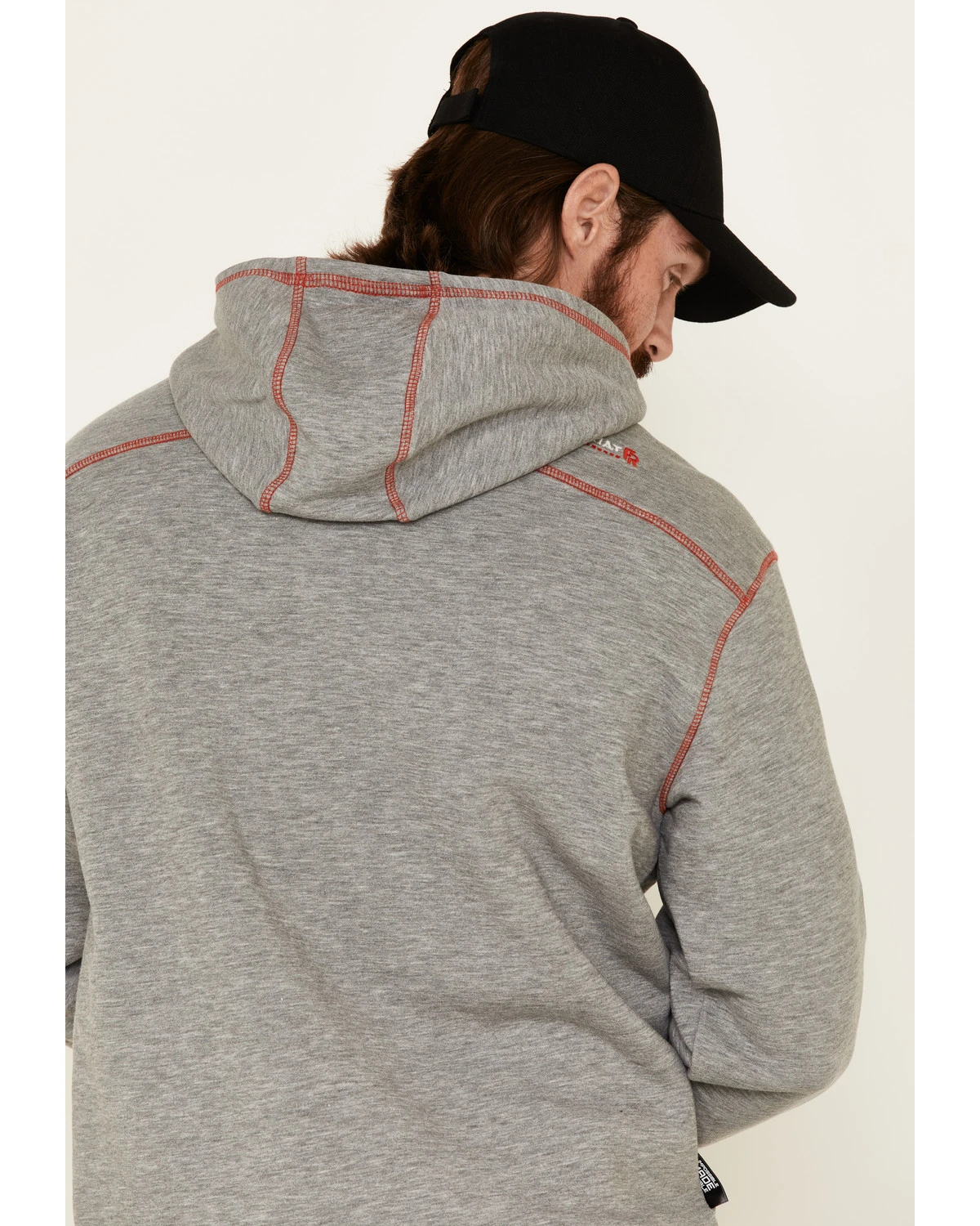 Ariat Men's Flame Resistant Polartec Hooded Work Sweatshirt 7 Ariat Men's Flame Resistant Polartec Hooded Work Sweatshirt - Image 5