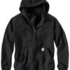 Carhartt Rain Defender Paxton Hooded Zip Mock Sweatshirt - Big & Tall -Aratt Clothing Shop 086H68 89 P1