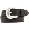 Nocona Bullhide & Tooled Leather Belt 1 Nocona Bullhide & Tooled Leather Belt -Aratt Clothing Shop 120N71 89 P1