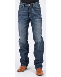Stetson Men's 1520 Standard Fit Straight Jeans -Aratt Clothing Shop 2000234822 400 P2