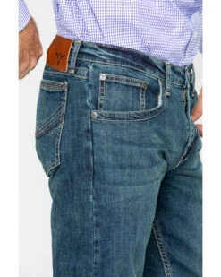 Wrangler Men's No.44 Slim Straight Leg McAllen Jeans -Aratt Clothing Shop 2000238151 400 D2