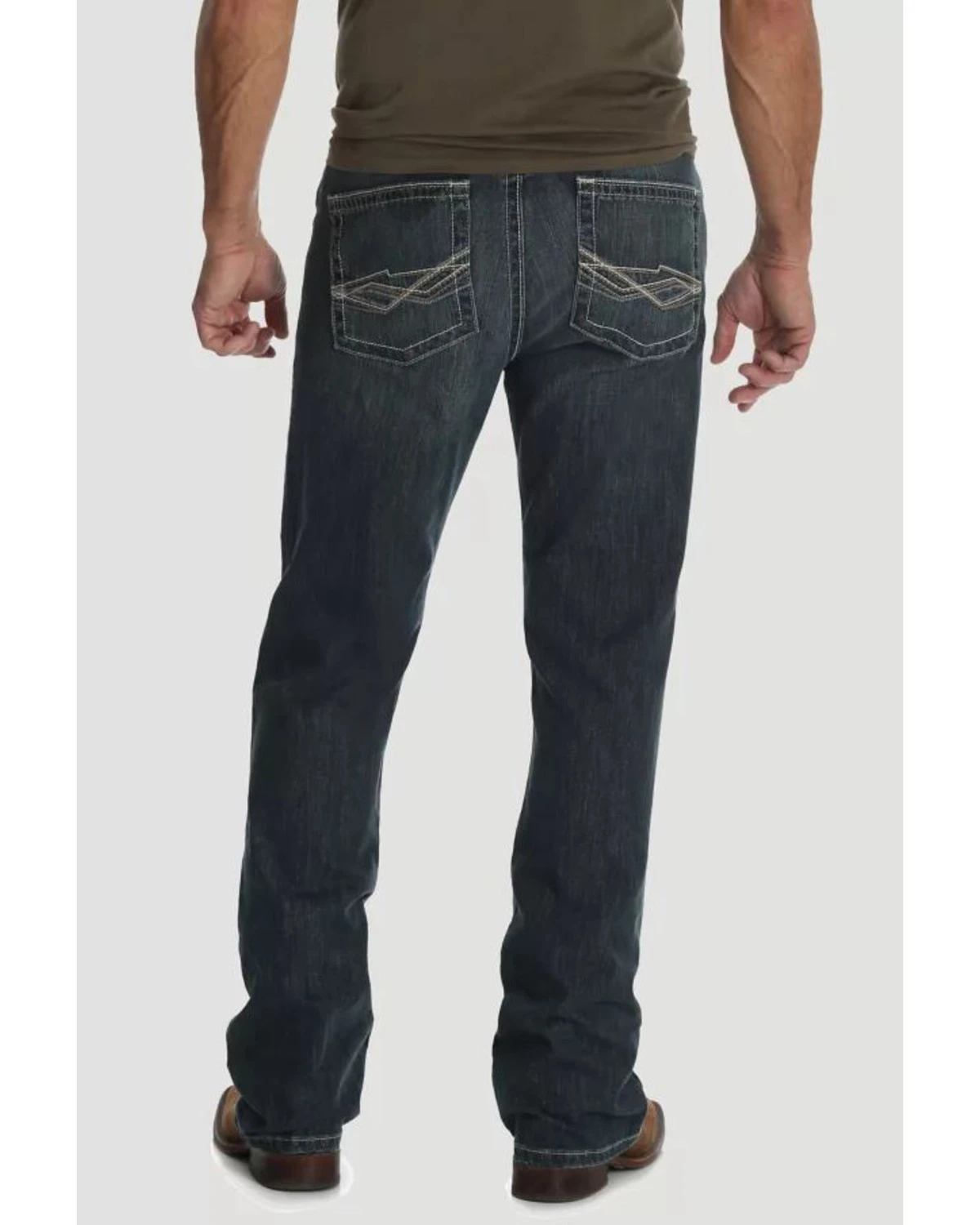 Wrangler 20X Men's No. 42 Glasgow Vintage Stretch Slim Bootcut Jeans 3 Wrangler 20X Men's No. 42 Glasgow Vintage Stretch Slim Bootcut Jeans