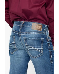 Ariat Men's M4 Preston Silverton Boot Jeans -Aratt Clothing Shop 2000238315 400 P5