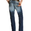 Ariat Men's Blue M5 Slim Fit Jeans - Straight Leg -Aratt Clothing Shop 2000240561 400 P1