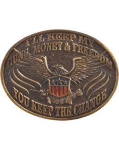 Cody James Men's I'll Keep My Guns Belt Buckle