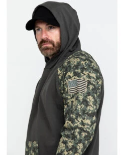 Ariat Men's FR Durastretch Camo Patriot Hooded Work Sweatshirt - Tall 12 Ariat Men's FR Durastretch Camo Patriot Hooded Work Sweatshirt - Tall -Aratt Clothing Shop 2000279566 340 P5