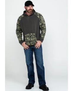 Ariat Men's FR Durastretch Camo Patriot Hooded Work Sweatshirt - Tall 13 Ariat Men's FR Durastretch Camo Patriot Hooded Work Sweatshirt - Tall -Aratt Clothing Shop 2000279566 340 P6