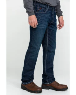 Ariat Men's FR M4 Durastretch Lineup Straight Work Jeans -Aratt Clothing Shop 2000281628 020 P3
