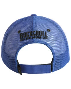 Rock & Roll Denim Men's Rubber Logo Patch Trucker Cap -Aratt Clothing Shop 2000283221 001 P3