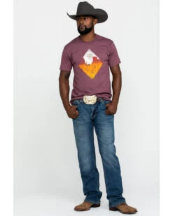 Rock & Roll Denim Men's X Stitch Double Barrel Relaxed Straight Jeans -Aratt Clothing Shop 2000283474 400 P3