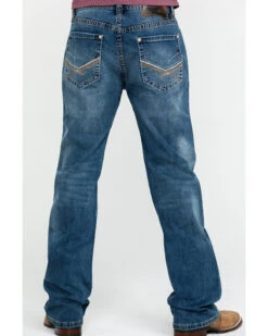 Rock & Roll Denim Men's X Stitch Double Barrel Relaxed Straight Jeans -Aratt Clothing Shop 2000283474 400 P5