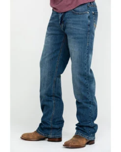 Rock & Roll Denim Men's X Stitch Double Barrel Relaxed Straight Jeans -Aratt Clothing Shop 2000283474 400 P6