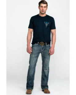 Rock & Roll Denim Men's Pistol Med Bootcut Jeans -Aratt Clothing Shop 2000283476 400 P3