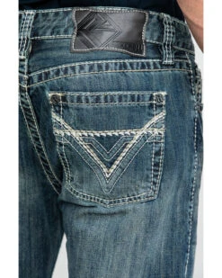 Rock & Roll Denim Men's Pistol Med Bootcut Jeans -Aratt Clothing Shop 2000283476 400 P5