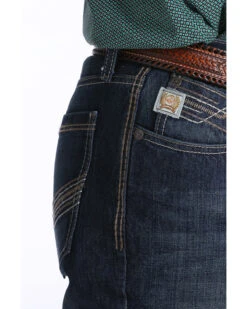 Cinch Men's Ian Med Rinse Slim Bootcut Jeans -Aratt Clothing Shop 2000283585 402 P4