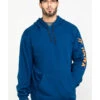 Hawx Men's Logo Sleeve Performance Fleece Hooded Work Sweatshirt - Big & Tall -Aratt Clothing Shop 2000284118 400 P1