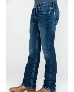 Cinch Men's Ian Medium Stone Wash Slim Boot Jeans -Aratt Clothing Shop 2000288366 402 P3