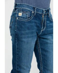 Cinch Men's Ian Medium Stone Wash Slim Boot Jeans -Aratt Clothing Shop 2000288366 402 P4