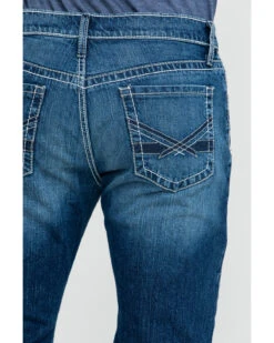 Cinch Men's Ian Medium Stone Wash Slim Boot Jeans -Aratt Clothing Shop 2000288366 402 P5