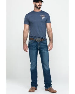 Cinch Men's Ian Medium Stone Wash Slim Boot Jeans -Aratt Clothing Shop 2000288366 402 P6