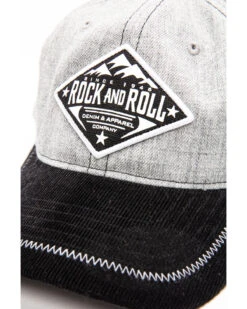 Rock & Roll Cowboy Men's Mountain Logo Patch Cap -Aratt Clothing Shop 2000290025 020 P6