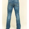 Cody James Men's Hawken Medium Wash Crosshatch Stretch Slim Bootcut Jeans -Aratt Clothing Shop 2000295742 400 P1