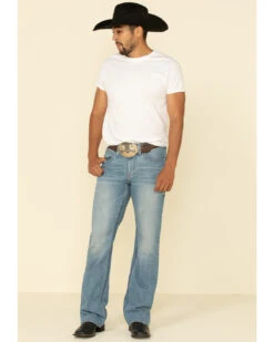 Cody James Men's Hamshackle Light Wash Stretch Relaxed Boot Jeans -Aratt Clothing Shop 2000295747 400 P5