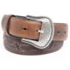 Cody James Men's Turquoise Stitched Longhorn Buckle Belt -Aratt Clothing Shop 2000296486 200 P1