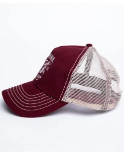 Cody James Men's Burgundy America Free Patch Mesh Ball Cap -Aratt Clothing Shop 2000296730 640 P3