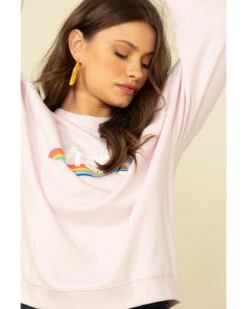 Wrangler Retro Women's Lilac High Rib Pullover -Aratt Clothing Shop 2000308273 530 P4