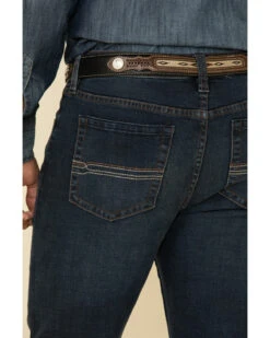 Cody James Men's Switchback Dark Wash Stretch Slim Bootcut Jeans -Aratt Clothing Shop 2000308347 400 P5