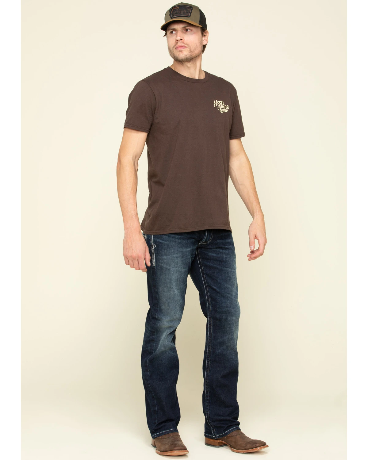 Ariat Men's M5 Nightingale Dark Stretch Stackable Slim Straight Jeans 8 Ariat Men's M5 Nightingale Dark Stretch Stackable Slim Straight Jeans - Image 6