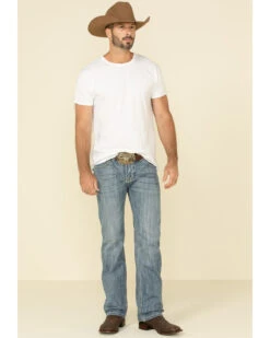 Rock & Roll Denim Men's Pistol Light Regular Straight Jeans -Aratt Clothing Shop 2000313235 400 P3
