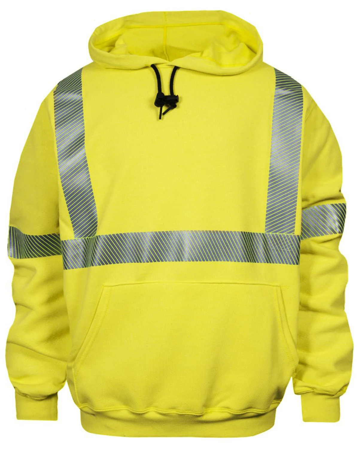 National Safety Apparel Men's Hi-Vis FR VizableType R Class 3 Base Layer Work Sweatshirt 3 National Safety Apparel Men's Hi-Vis FR VizableType R Class 3 Base Layer Work Sweatshirt