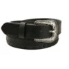 AndWest Men's Black X Laced Belt -Aratt Clothing Shop 2000320527 001 P1