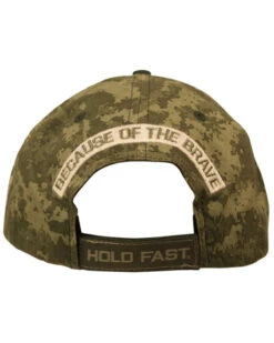Hold Fast Men's Land Of The Free Camo Print Ball Cap -Aratt Clothing Shop 2000323415 340 P2