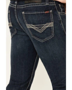 Rock & Roll Denim Men's FR Dark Reflex Revolver Slim Straight Work Jeans -Aratt Clothing Shop 2000323863 401 P3