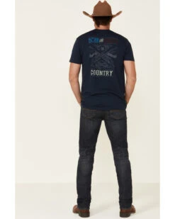 Cody James Men's Barn Sour Dark Wash Stretch Slim Straight Jeans -Aratt Clothing Shop 2000325573 400 P3