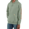 Carhartt Men's Loose Fit Midweight Logo Sleeve Graphic Hooded Sweatshirt - Big -Aratt Clothing Shop 2000330863 300 P1
