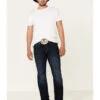 Rock 47 By Wrangler Men's Boogie Woogie Dark Stretch Slim Straight Jeans -Aratt Clothing Shop 2000331422 400 P1