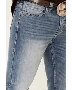 Rock & Roll Denim Men's Light Vintage Revolver Stretch Slim Straight Jeans 10 Rock & Roll Denim Men's Light Vintage Revolver Stretch Slim Straight Jeans -Aratt Clothing Shop 2000333354 400 P4