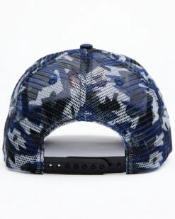 Hawx Men's Navy Camo Logo Mesh-Back Ball Cap -Aratt Clothing Shop 2000335175 410 P3